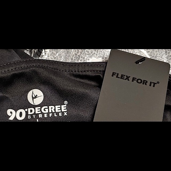 🆕🔥REFLEX 90 DEGREES VERY CUTE LEGGINGS/STYLISH&VERY SOFT!! NWOT!! - Picture 10 of 10